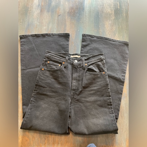 Levi’s Ribcage Bell High-Rise Flare-Leg Jeans Women’s Sz. 30 - Picture 6 of 7